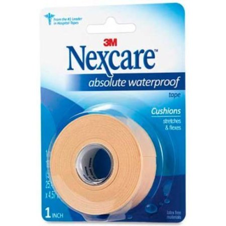 3M First Aid Waterproof Tape, 15'L x 1"W, Flexible MMM731